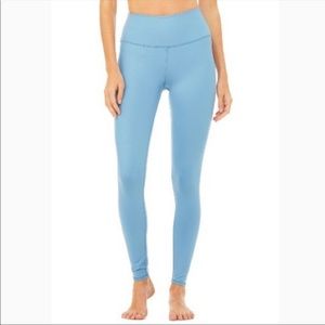 ALO High-Waist Airbrush Legging - Saltwater Glossy